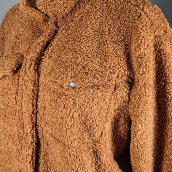 NWT ⭐️ host pick ⭐️  [BLANKNYC] WINTER FAUX SHEARLING SHIRT JACKET - M - Picture 5 of 8